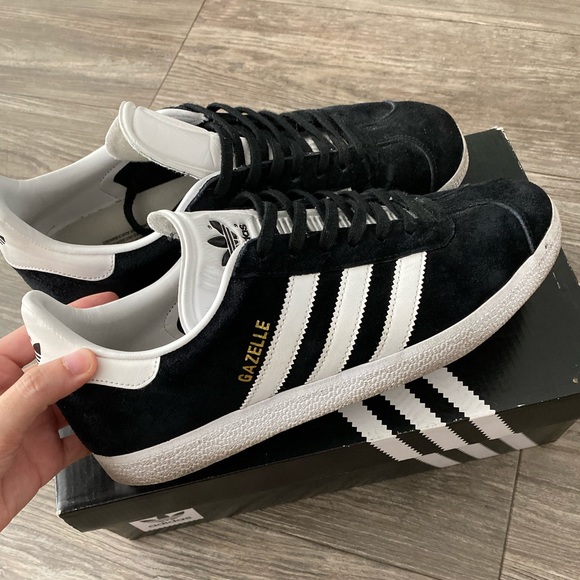 gazelle suede sneakers